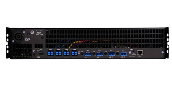 4CH SMART AMP 3000W-4OHM, 8OHM, 70V/100V P/CH, DANTE